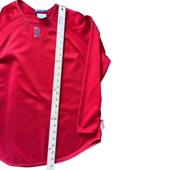 MLB Red Sox Thermal Sweatshirt Opening Day Medium - Picture 9 of 10